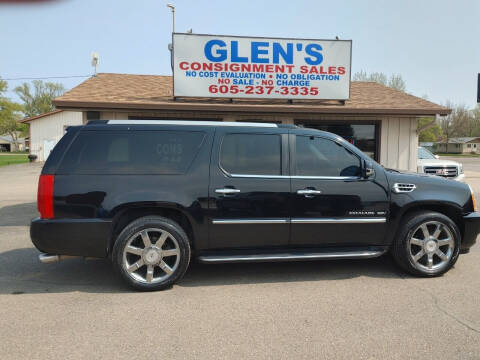 2011 Cadillac Escalade ESV for sale at Glen's Auto Sales in Watertown SD