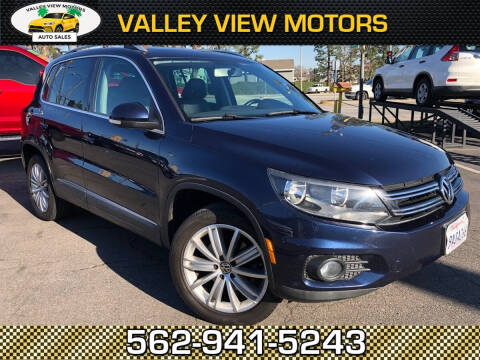 2013 Volkswagen Tiguan for sale at Valley View Motors in Whittier CA