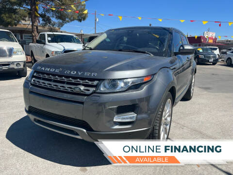 2015 Land Rover Range Rover Evoque for sale at Kid Motors Inc in El Paso TX