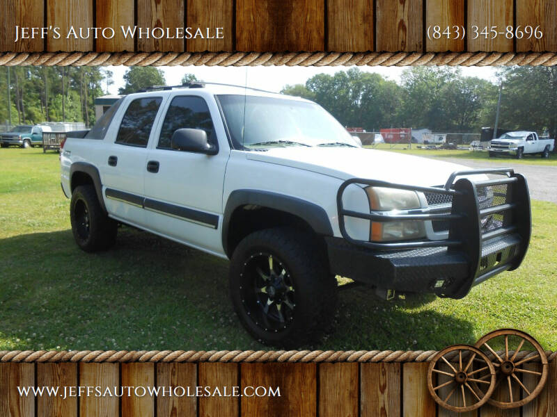 2003 Chevrolet Avalanche for sale at Jeff's Auto Wholesale in Summerville SC
