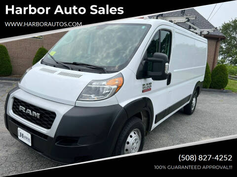 2019 RAM ProMaster for sale at Harbor Auto Sales in Hyannis MA