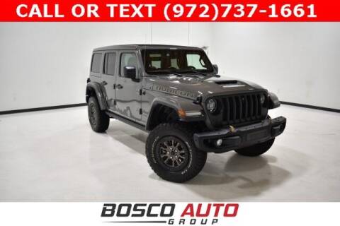 2022 Jeep Wrangler Unlimited for sale at Bosco Auto Group in Flower Mound TX
