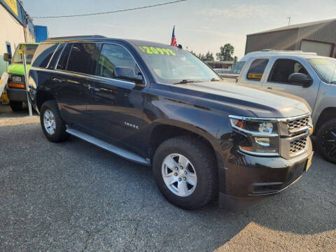 2015 Chevrolet Tahoe for sale at QUALITY AUTO RESALE in Puyallup WA