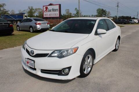 2013 Toyota Camry for sale at 2nd Gear Motors in Lugoff SC