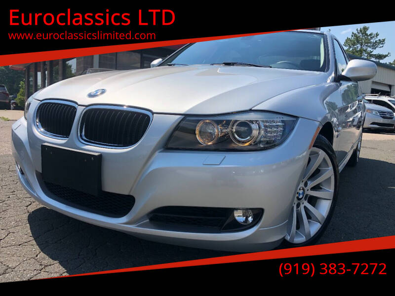 2011 BMW 3 Series for sale at Euroclassics LTD in Durham NC