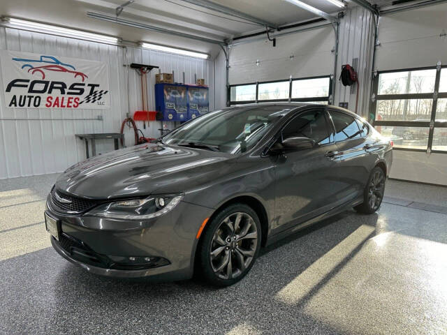 2015 Chrysler 200 for sale at Forst Auto Sales LLC in Marshfield, WI