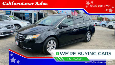 2015 Honda Odyssey for sale at Californiacar Sales in Santa Maria CA