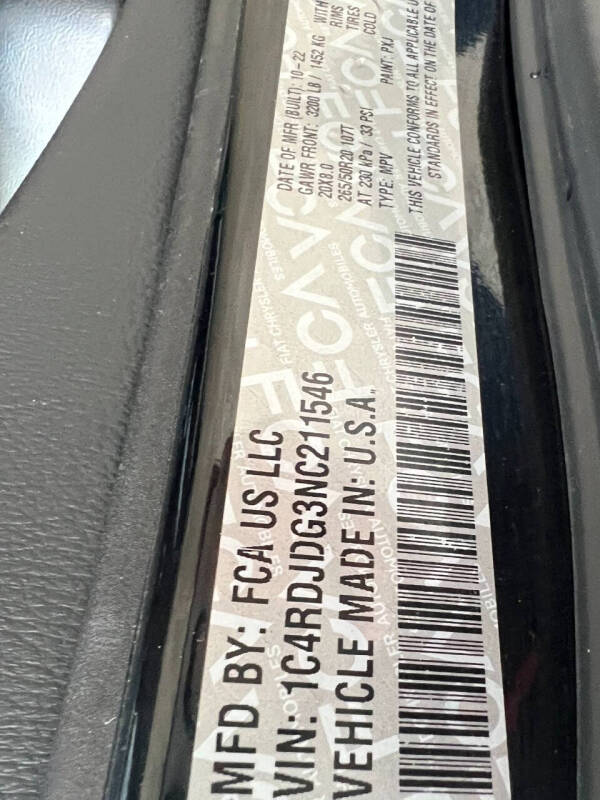 2022 Dodge Durango GT