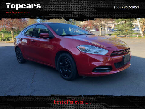 2014 Dodge Dart for sale at Topcars in Wilsonville OR