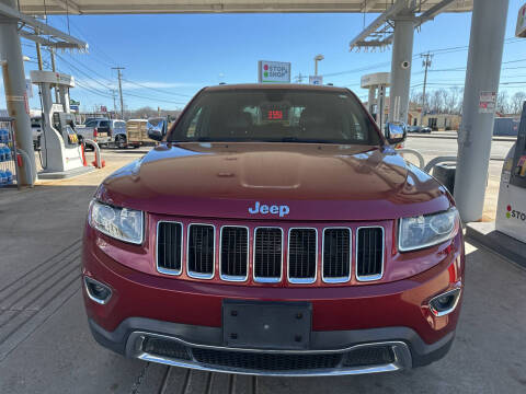 2015 Jeep Grand Cherokee for sale at Steven's Car Sales in Seekonk MA
