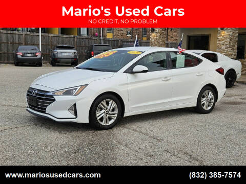 2020 Hyundai Elantra for sale at Mario's Used Cars - Pasadena Location in Pasadena TX
