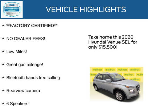 2020 Hyundai Venue SEL