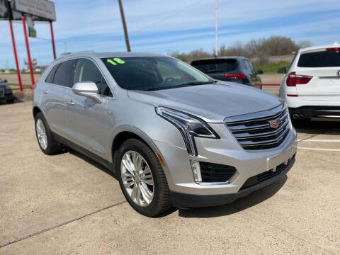 2018 Cadillac XT5 for sale at Excellent Auto Sales in Grand Prairie TX