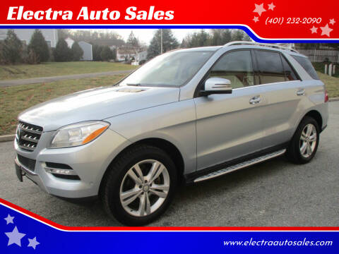2014 Mercedes-Benz M-Class for sale at Electra Auto Sales in Johnston RI