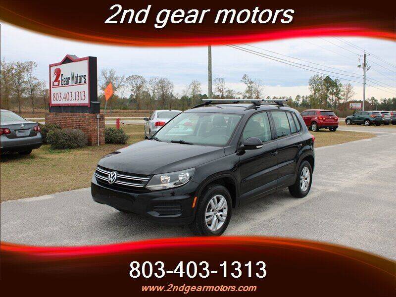 2017 Volkswagen Tiguan for sale at 2nd Gear Motors in Lugoff SC
