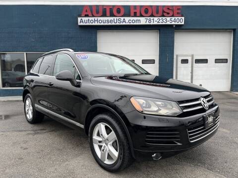 2013 Volkswagen Touareg for sale at Auto House USA in Saugus MA