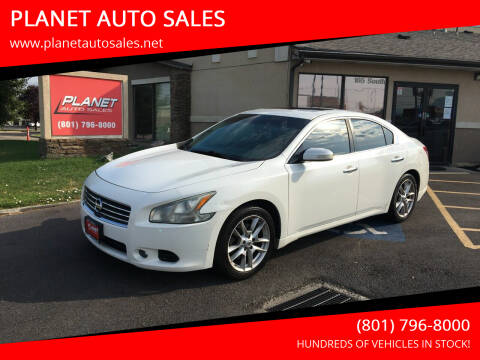 2010 Nissan Maxima for sale at PLANET AUTO SALES in Lindon UT