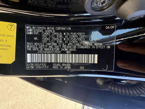 2009 Toyota Highlander Sport