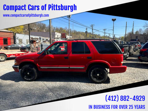 2000 Chevrolet Blazer for sale at Compact Cars of Pittsburgh in Pittsburgh PA