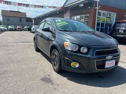 2014 Chevrolet Sonic for sale at Valley Auto Finance in Warren OH