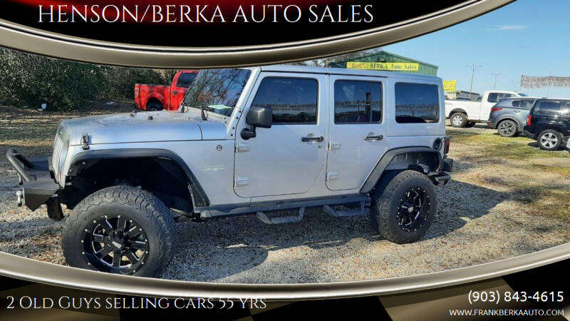 2011 Jeep Wrangler Unlimited for sale at HENSON/BERKA AUTO SALES in Gilmer TX