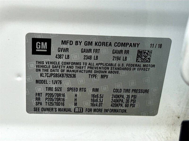 2019 Chevrolet Trax LT