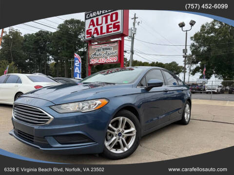 2018 Ford Fusion SE
