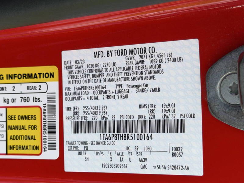 2024 Ford Mustang EcoBoost Premium