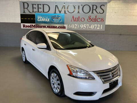 2013 Nissan Sentra for sale at REED MOTORS LLC in Phoenix AZ