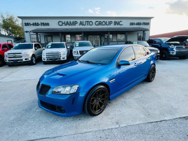 2009 Pontiac G8 for sale at Champ Auto Group Inc in Channelview, TX