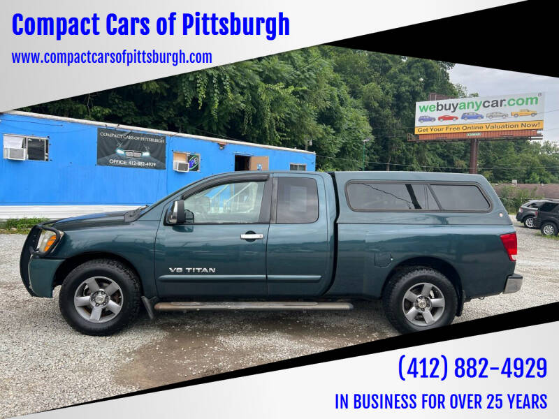 2005 Nissan Titan for sale at Compact Cars of Pittsburgh in Pittsburgh PA