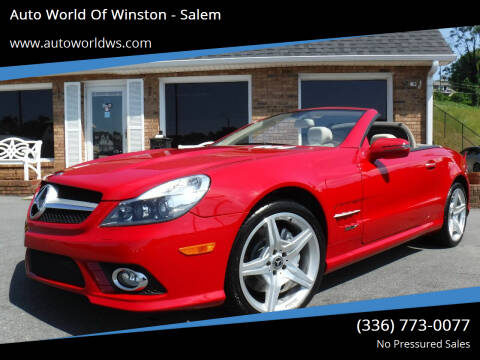 2009 Mercedes-Benz SL-Class for sale at Auto World Of Winston - Salem in Winston Salem NC