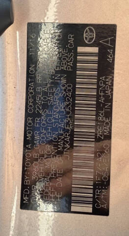 2017 Toyota Corolla iM