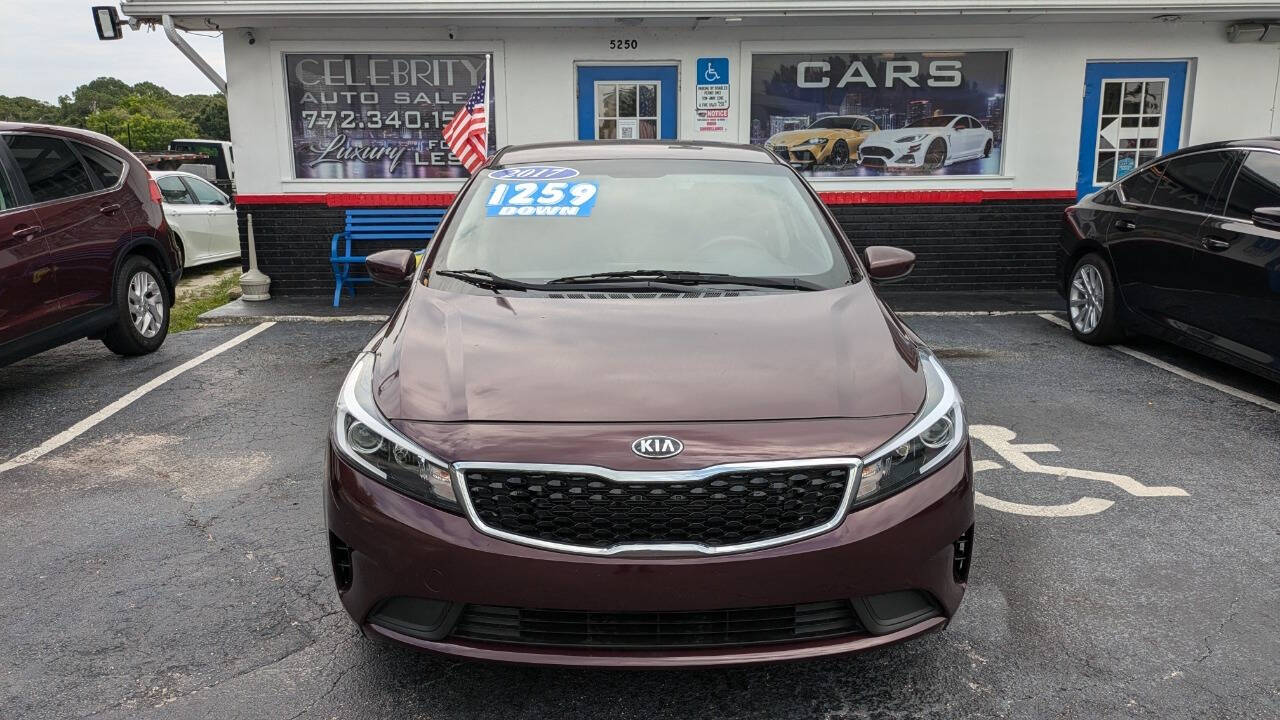 2017 Kia Forte for sale at Celebrity Auto Sales in Fort Pierce, FL