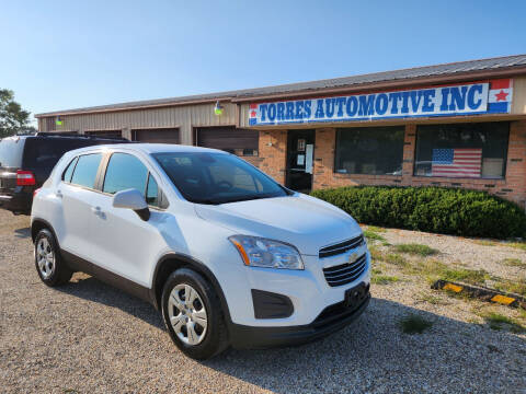 2016 Chevrolet Trax for sale at Torres Automotive Inc. in Pana IL