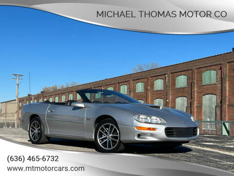 2002 Chevrolet Camaro for sale at Michael Thomas Motor Co in Saint Charles MO