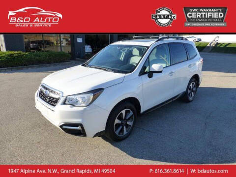 2018 Subaru Forester for sale at B&D Auto Sales Inc in Grand Rapids MI