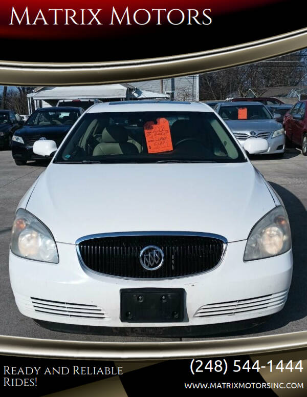 2008 Buick Lucerne for sale at Matrix Motors in Berkley MI