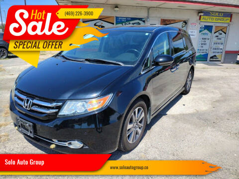 2014 Honda Odyssey for sale at Solo Auto Group in Mckinney TX