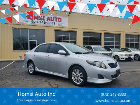 2009 Toyota Corolla for sale at Homsi Auto Inc in Kannapolis NC