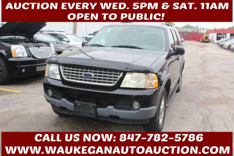 2003 Ford Explorer for sale at Waukegan Auto Auction in Waukegan IL