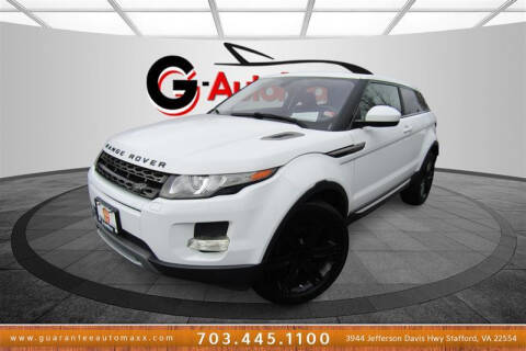 2015 Land Rover Range Rover Evoque Coupe for sale at Guarantee Automaxx in Stafford VA