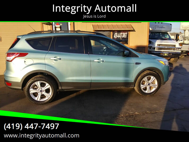2013 Ford Escape for sale at Integrity Automall in Tiffin OH