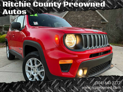 2022 Jeep Renegade for sale at Ritchie County Preowned Autos in Harrisville WV