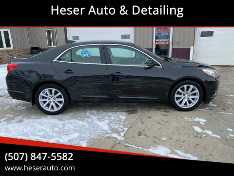 2015 Chevrolet Malibu for sale at Heser Auto & Detailing in Jackson MN