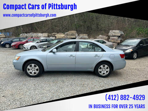 2007 Hyundai Sonata for sale at Compact Cars of Pittsburgh in Pittsburgh PA