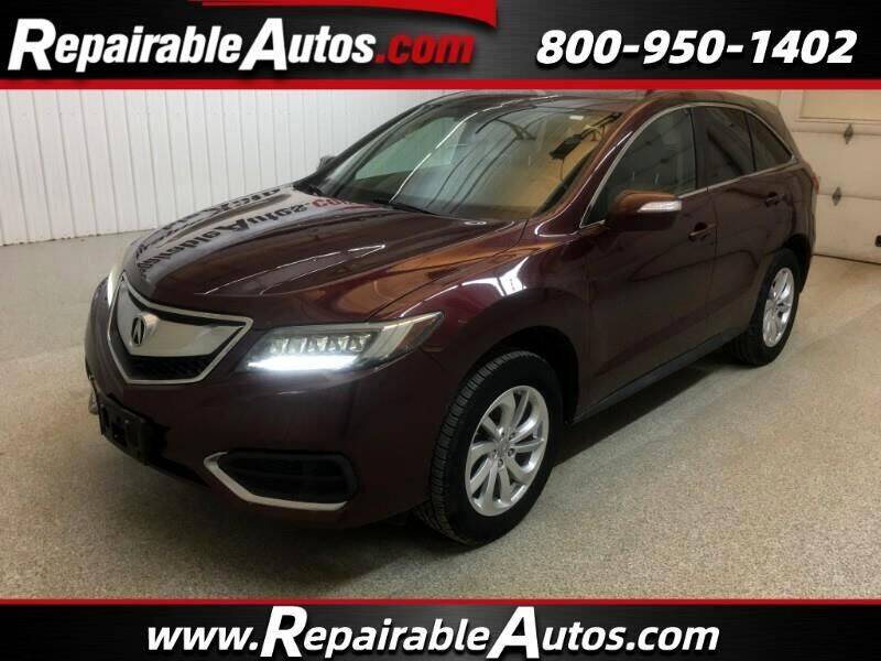2017 Acura RDX for sale at Ken's Auto in Strasburg ND
