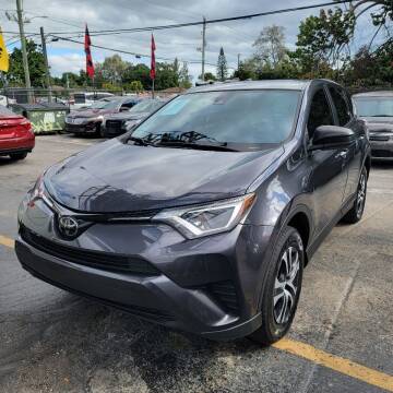 2018 Toyota RAV4 for sale at America Auto Wholesale Inc in Miami FL