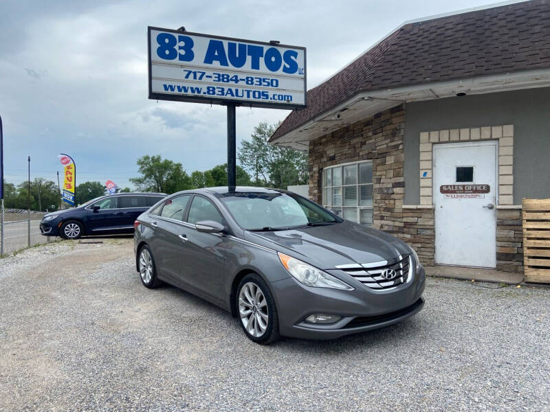 2012 Hyundai Sonata for sale at 83 Autos in York PA