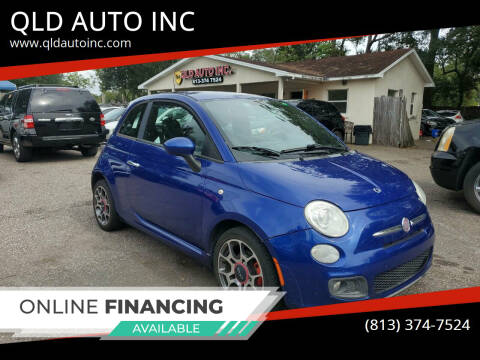 2012 FIAT 500 for sale at QLD AUTO INC in Tampa FL